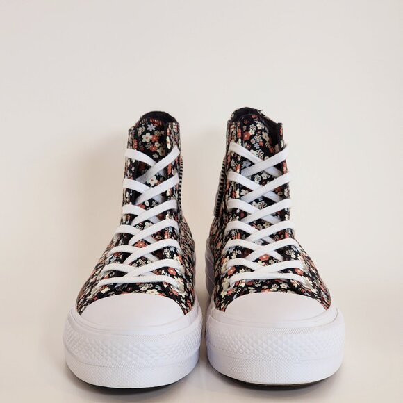 Converse CTAS Lift Hi Petite Petals Women's Platform Sneakers A14264C NWT - Picture 6 of 6